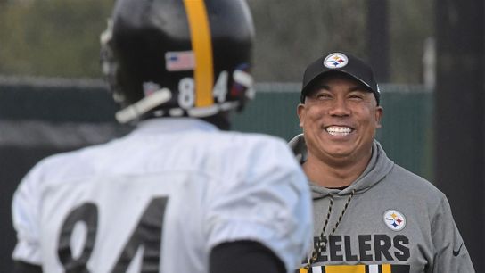 Steelers Hines Ward and Antonio Brown