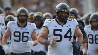 Steelers' Center Prospect Zach Frazier Detailed His Favorite Part Of His Game Ahead Of 2024 NFL Draft (Steelers News). Photo by WBOY.com