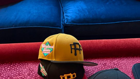 New hats being released by Pittsburgh designer John Geiger through New Era