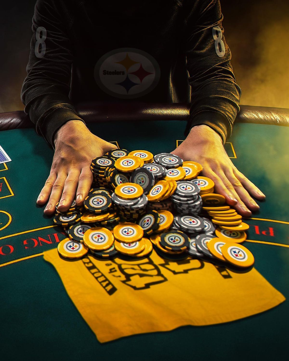 Steelers poker