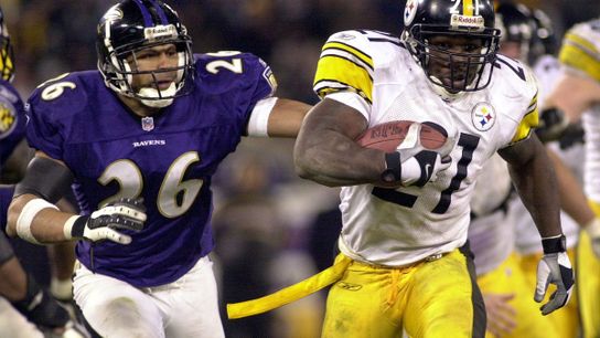 Steelers Rod Woodson Amos Zereoue Ravens