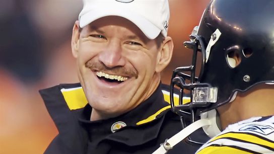 Steelers coach Bill Cowher