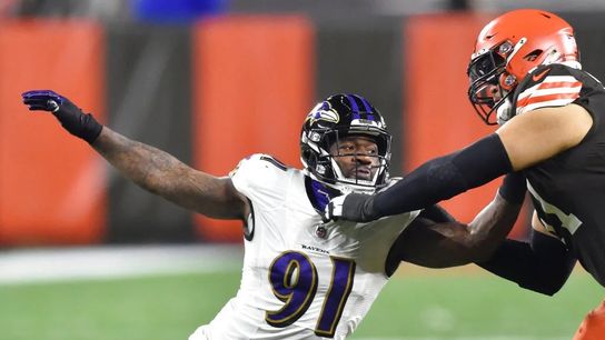 Former Ravens’ Yannick Ngakoue (91) could be on the Steelers' radar Former Ravens’ Yannick Ngakoue (91) could be on the Steelers' radar