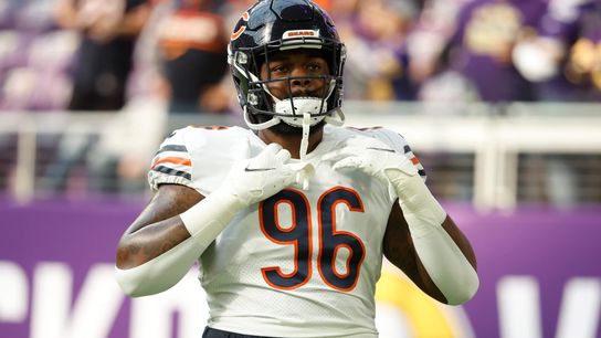 Steelers new DT, Armon Watts, while with the Chicago Bears