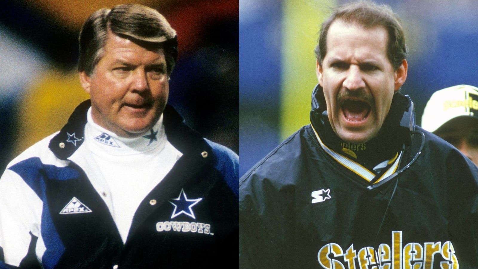 Steelers And Rookie Coach Bill Cowher Shocked Jimmy Johnson And