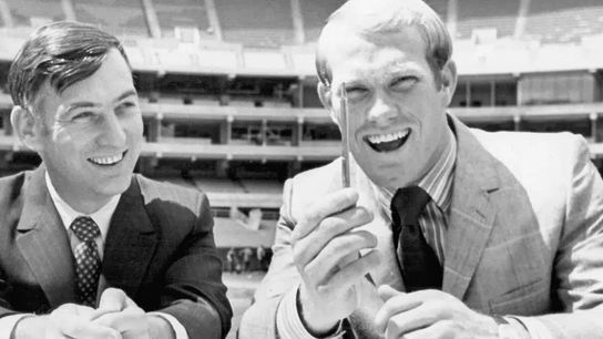 Steelers Dan Rooney and Terry Bradshaw