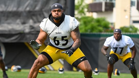 Steelers Dan Moore Jr. Broderick Jones