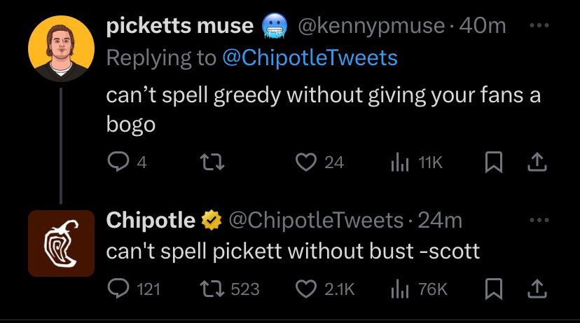 Steelers quarterback Kenny Pickett gets called a bust by Chipotle