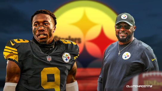 Steelers' Joey Porter Jr. and Head Coach Mike Tomlin.