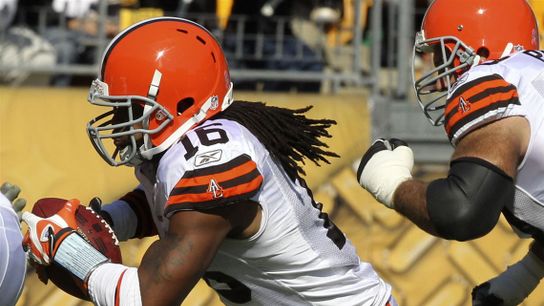 Steelers Browns Joshua Cribbs Steelers Browns Joshua Cribbs