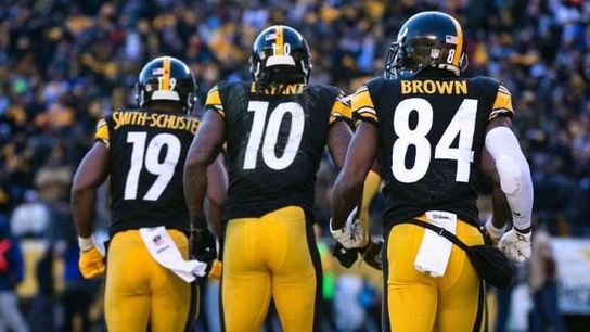 Steelers Antonio Brown Steelers Antonio Brown Martavis Bryant JuJu Smith Schuster