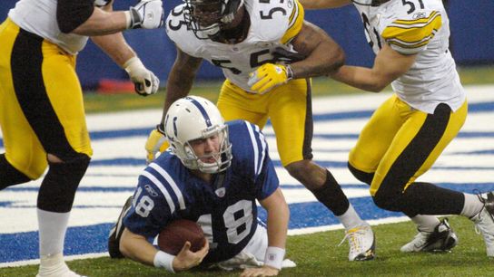 Steelers Joey Porter Steelers Joey Porter Peyton Manning
