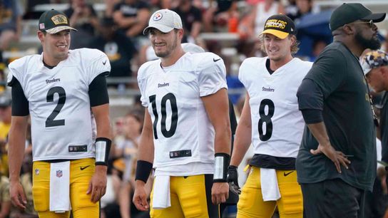 Pittsburgh Steelers Mason Rudolph Mitch Trubisky Kenny Pickett