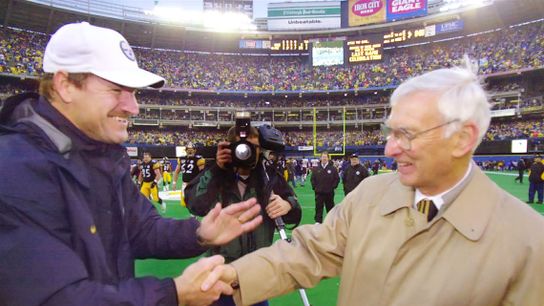 Steelers Bill Cowher and Dan Rooney 