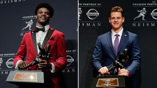 Steelers Ravens Lamar Jackson and Bengals Joe Burrow