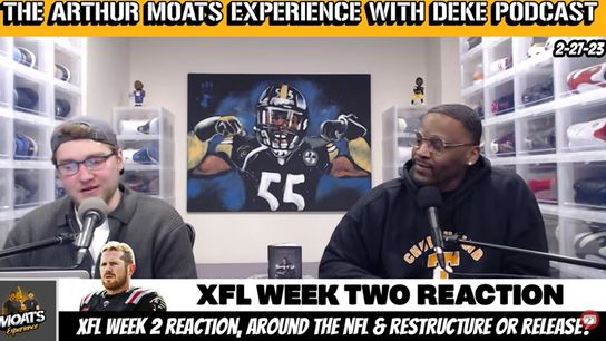 Former Steelers LB Arthur Moats Says The Behind The Scenes Mics Should Stay In The XFL (Arthur Moats)