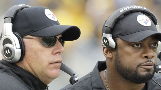 Steelers Mike Tomlin and Bruce Arians