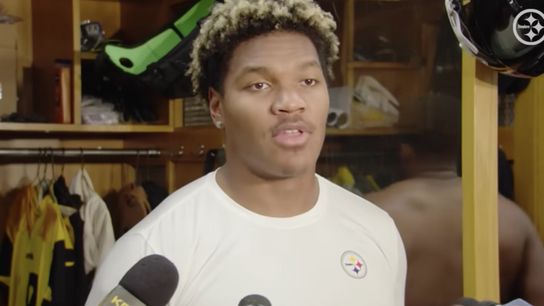 Mykal Walker talks about stepping up if needed against the Cleveland Browns. Steelers Mykal Walker