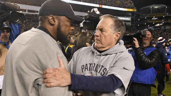 Steelers Mike Tomlin Steelers' Bill Belichick