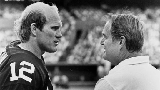 Steelers Terry Bradshaw And Chuck Noll