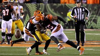 Steelers' Antonio Brown's Alarming Behavior Was Always There, Even Before The Vontaze Burfict Hit: "AB Has Been AB" (Steelers News). Photo by Cara Owsley / The Cincinnati Enquirer