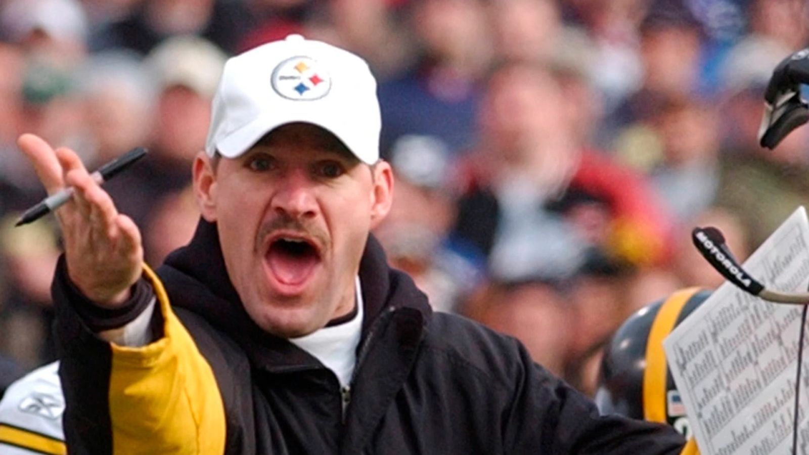 Former Pittsburgh Steelers head coach Bill Cowher reflects playing against  Hall of Fame quarterback in 2005 AFC Divisional game on 'Monday Night  Football' broadcast