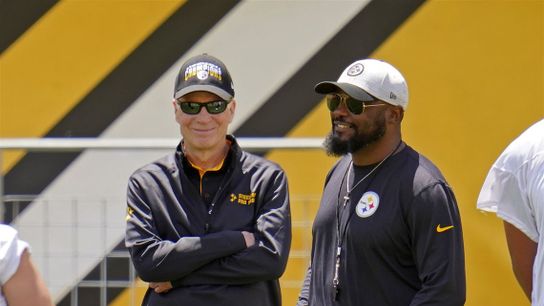 Steelers Art Rooney II and Mike Tomlin