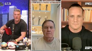 Bill Belichick Remembers Steelers Patriots 2023 Draft Trade: "We Weren't Heartbroken" That Jets Got Screwed (Steelers News). Photo by YouTube / Pat McAfee Show