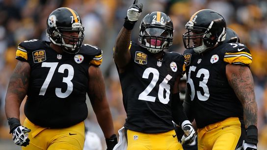 Pittsburgh Steelers Ramon Foster Le'Veon Bell Maurkice Pouncey