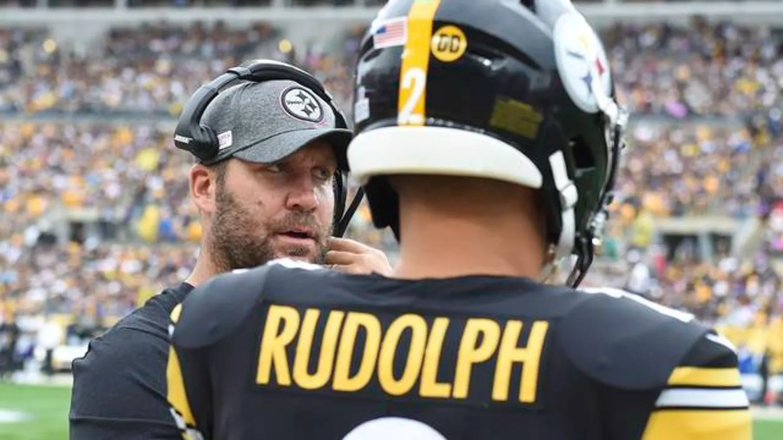 Steelers Mason Rudolph Ben Roethlisberger