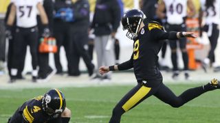 Steelers' Chris Boswell Is Preparing For New Kickoff Rule Change In A Very Unusual Way (Steelers News). Photo by Charles LeClaire / USA Today Sports