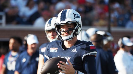 South Alabama QB Carter Bradley. Steelers QB Carter Bradley.