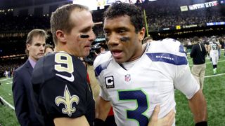 Steelers’ Russell Wilson Exposed By Drew Brees: “I Didn’t Recognize The Offense" (Steelers News). Photo by Sean Gardner / Getty Images