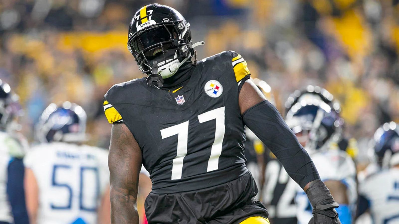 Steelers Rookie Broderick Jones Wants Team To Rack Up 200+ Rushing ...