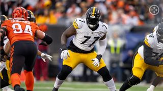 Steelers Will Definitely Select A Tackle In The First 2 Rounds Due To Omar Khan's Earlier Comments About Broderick Jones  (Steelers News). Photo by Karl Roser / Pittsburgh Steelers