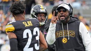 Former Steelers CB Darius Slay Seriously Shuts Down "Fire [Mike] Tomlin" Chants (Steelers News). Photo by AP Photo