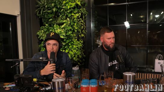 Steelers Ben Roethlisberger And cohost Spencer T'eo