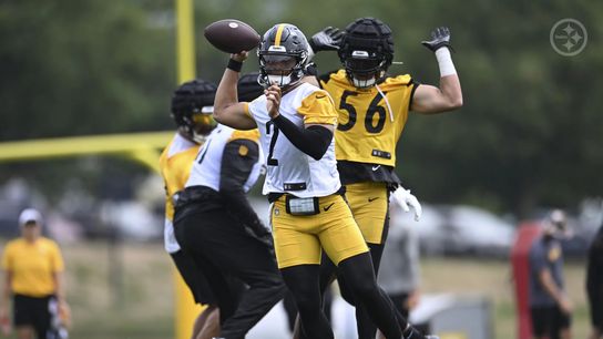 Steelers' Justin Fields Leads Terrible Offensive Effort In First 7 Shots Drill Of 2024 (Steelers News)