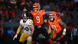 Legendary Steelers LB James Harrison Reveals He's Been Recruiting Joe Burrow To Pittsburgh (Steelers News). Photo by Ryan Meyer / Bengals.com