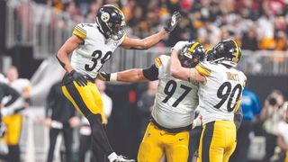 Steelers' Cameron Heyward Focused On Improvement Despite Defensive Success (Steelers News). Photo by Brynn Anderson / AP