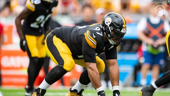 Steelers' defensive captain, Cam Heyward. Steelers' defensive captain, Cam Heyward.