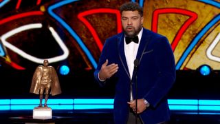 Steelers’ Cam Heyward Delivers Heartwarming Message To Fans After Receiving The Walter Payton Man Of The Year Award (Steelers News). Photo by NFL+