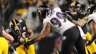 Steelers Fans Are Ruthless As Described By Former Ravens LB Chris Canty: “Keep Your Head On A Swivel” (Steelers News). Photo by Don Wright / AP Photo