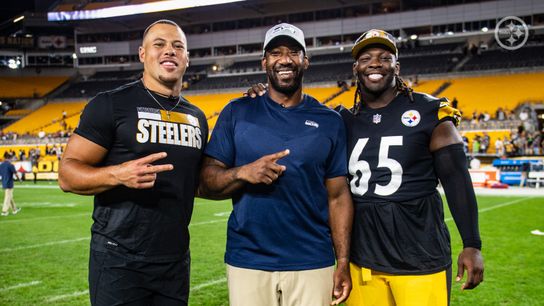 Pittsburgh Steelers Alex Highsmith Aaron Curry Larry Ogunjobi