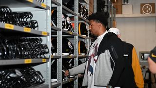 Steelers Rookie Derrick Harmon Immediately Shuts Down Draft Rumor (Steelers News). Photo by Alysa Rubin / Pittsburgh Steelers