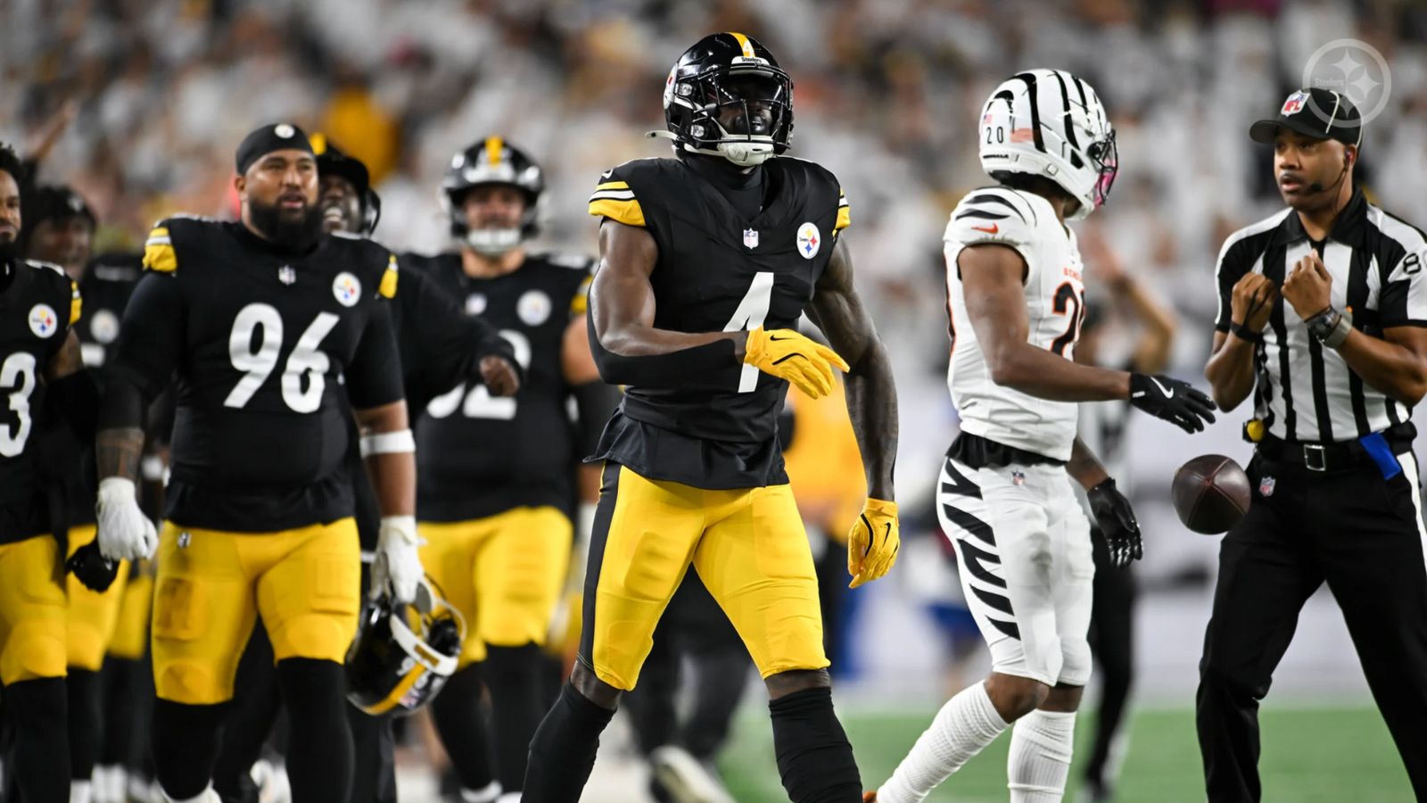 Steelers' DK Metcalf Hopeful Bengals Make Same Mistake Again (Steelers News). Photo by Alysa Rubin / Pittsburgh Steelers