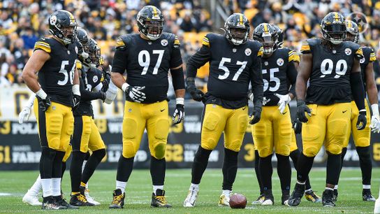 Steelers Cam Heyward, Montravius Adams, Larry Ogunhobi