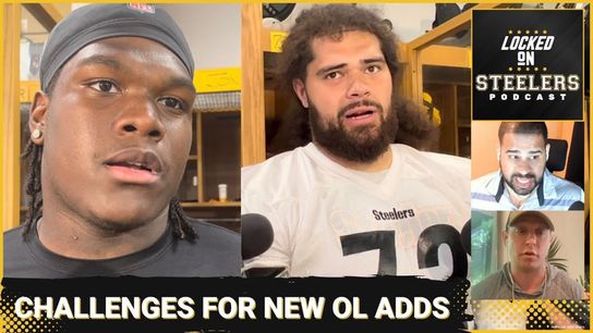 Steelers Broderick Jones and Isaac Seumalo