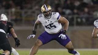 Steelers Moving Up In First Round To Select Offensive Tackle Is "At The Top" Of Draft Day Scenarios (Steelers News). Photo by Jeff Chiu / AP Photo