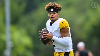 Steelers' Justin Fields Faces Brutal Criticism As Athleticism Masks His Failure To "Deliver The Football Down The Field" (Steelers News). Photo by Alysa Rubin / Pittsburgh Steelers